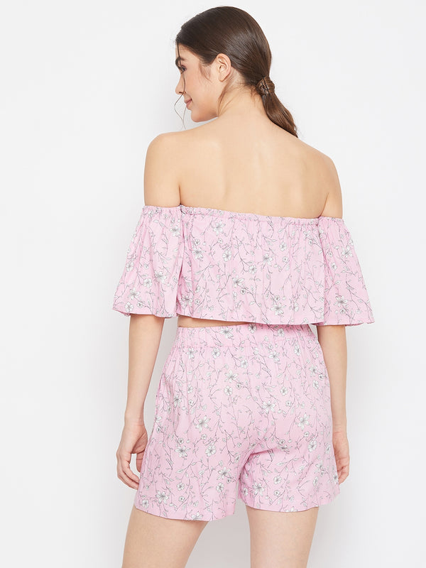 Delan Blossom Charm Floral Co-ord Set