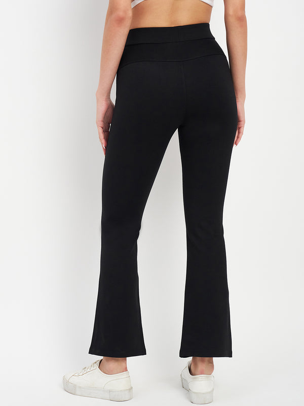 Delan Bootcut Solid Tregging