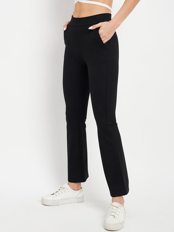 Delan Bootcut Solid Tregging