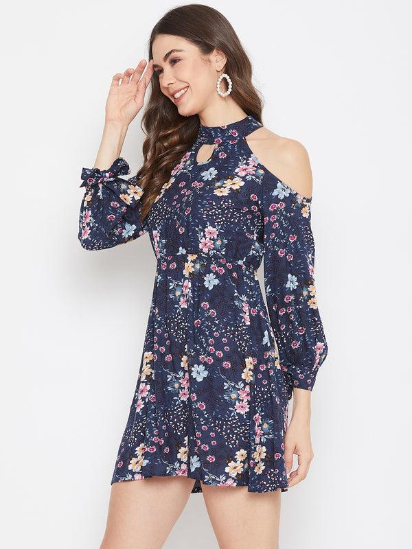 Delan Cold Shoulder Dress