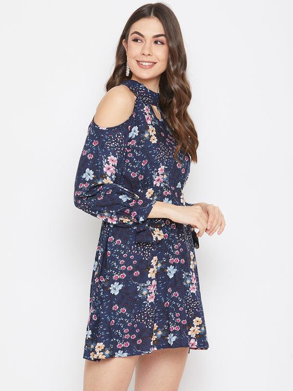 Delan Cold Shoulder Dress