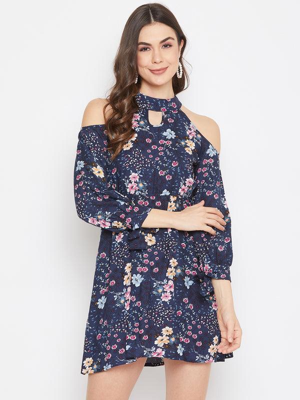 delan Cold Shoulder Dress