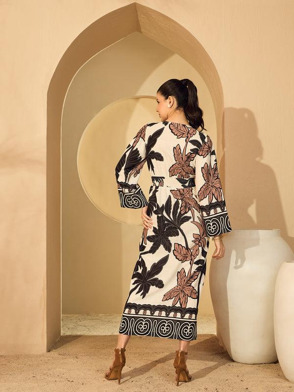 Delan Desert Bloom Maxi Dress