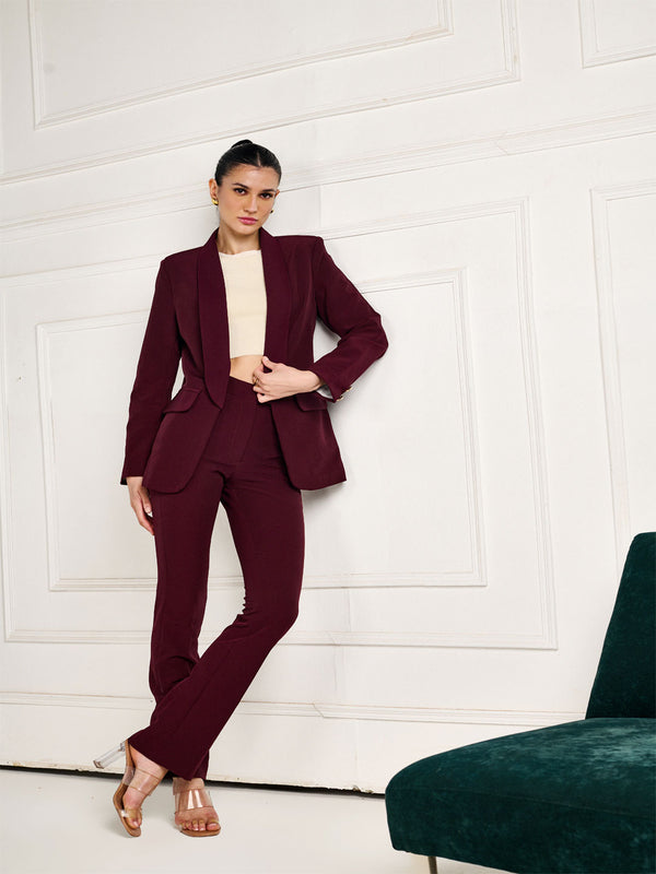 Delan High Waist Bootcut Trouser