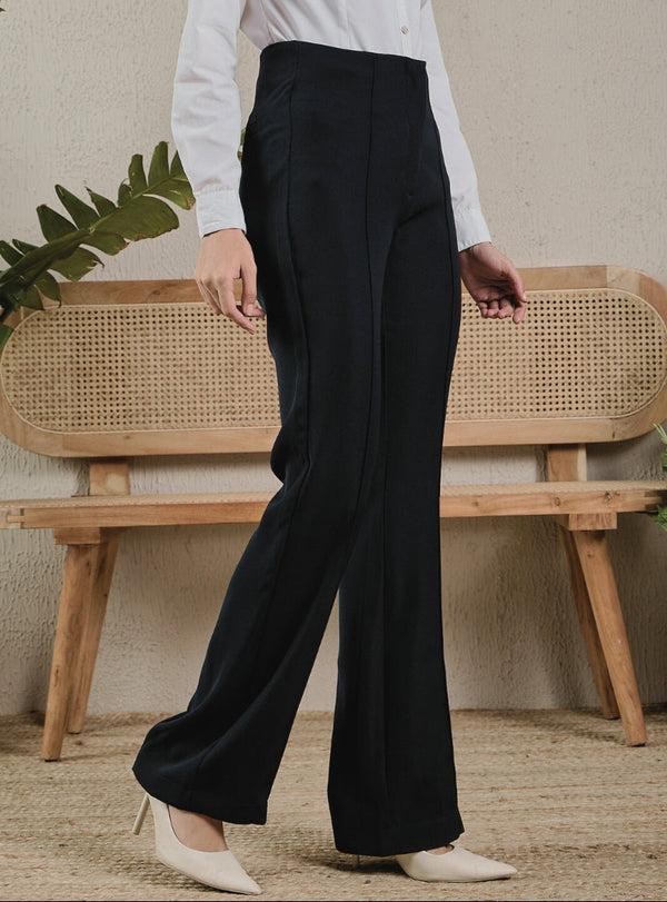 Delan High Waist Flared Trouser
