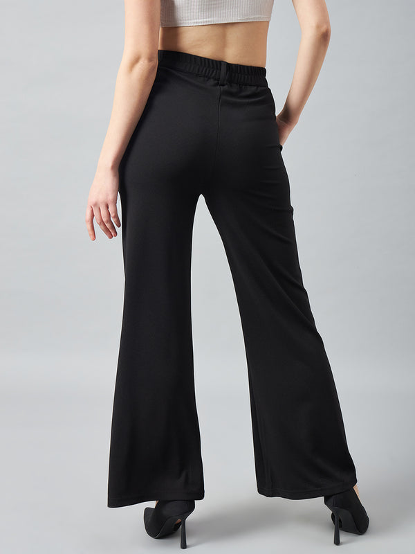 Delan High Waist Wide Leg Trousers