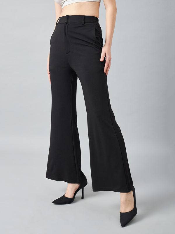 Delan High Waist Wide Leg Trousers