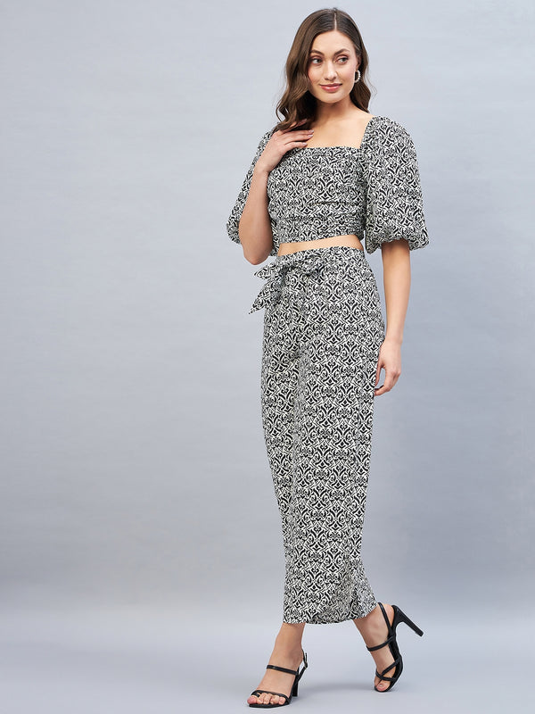 Delan Printed Coord Set