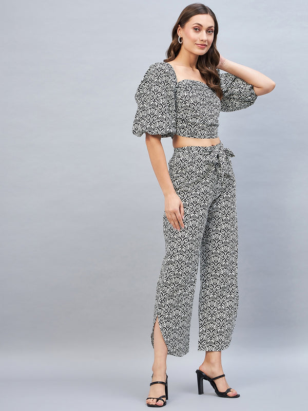 Delan Printed Coord Set