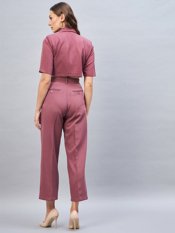 Delan Single Button Blazer & Tailored Trouser