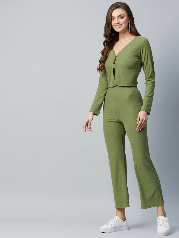 delan Solid 3 Peice Coord Sets