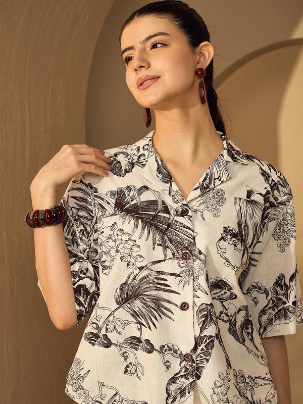 Delan Sunbaked Jungle Co-ord Set