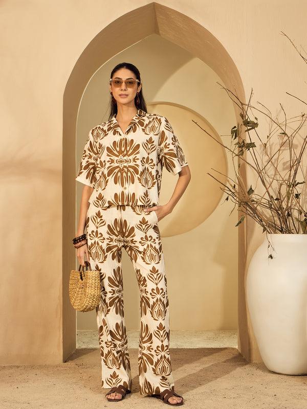 Delan Sunsoaked Terra Shirt