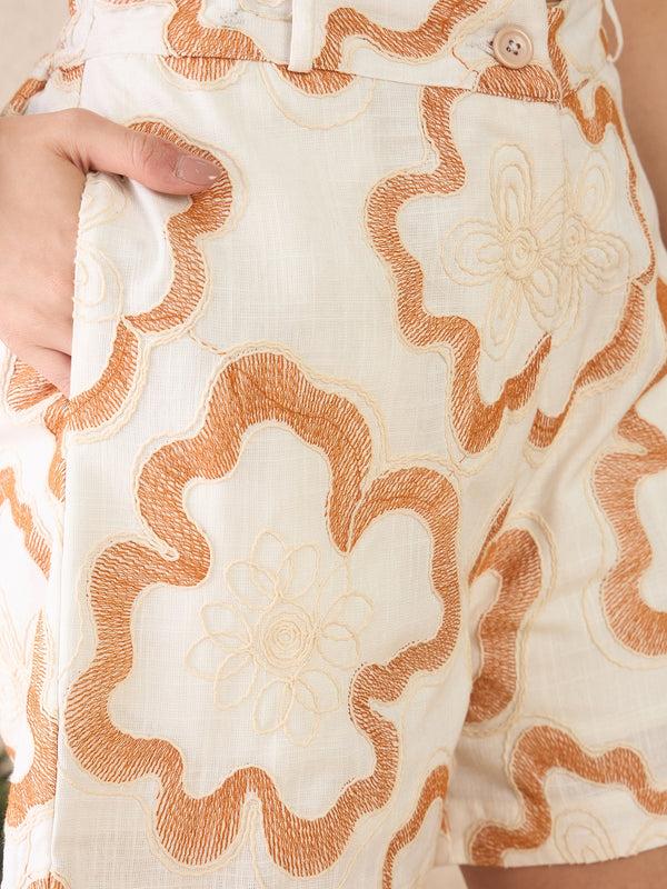 Delan Terracotta Bloom Co-ord Set