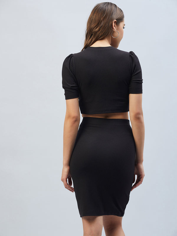 Delan Timeless Elegance Solid Co-ord Set