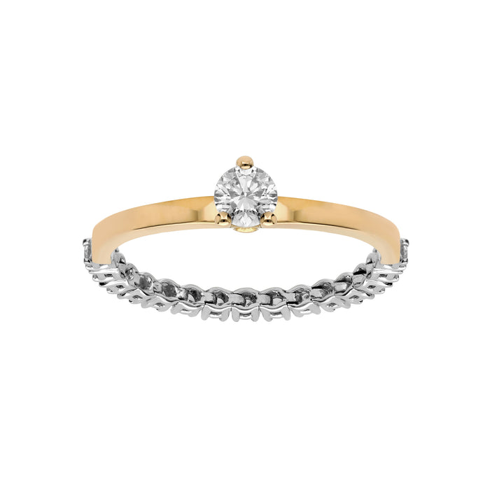 delfina delettrez 1987 solitaire ring