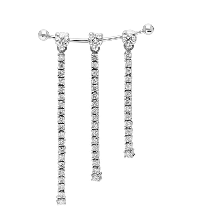 delfina delettrez 1987 tennis cuff earring