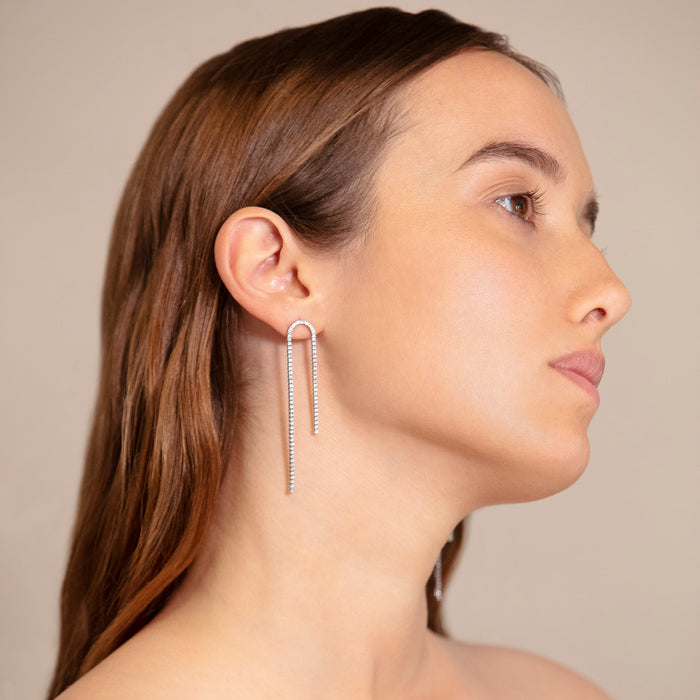 delfina delettrez 1987 tennis earrings