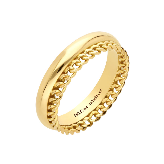 Delfina Delettrez Chain Wedding Band