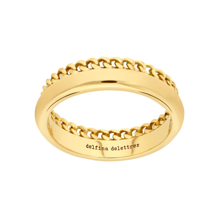 Delfina Delettrez Chain Wedding Band