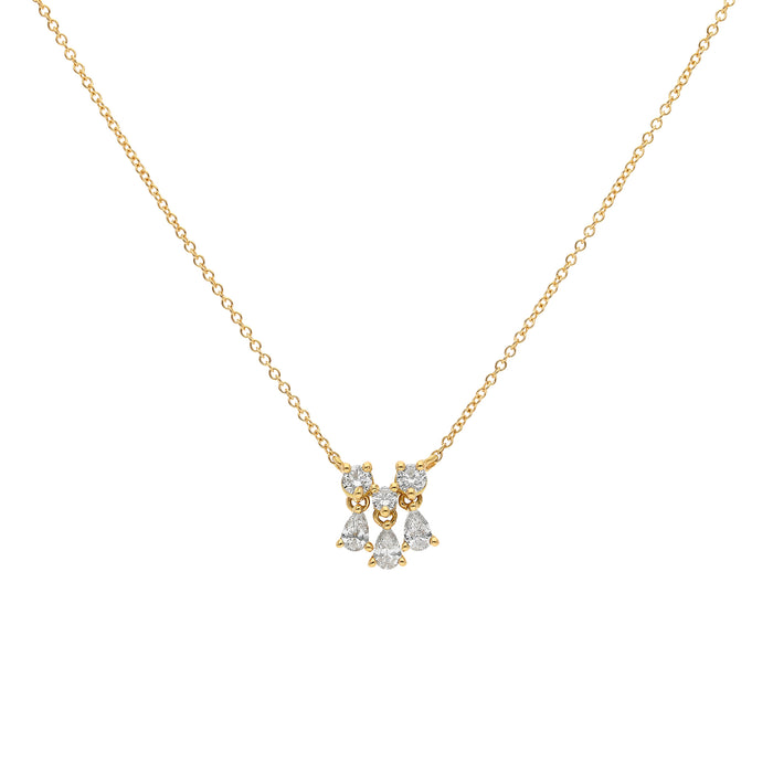 delfina delettrez Dancing diamonds chain