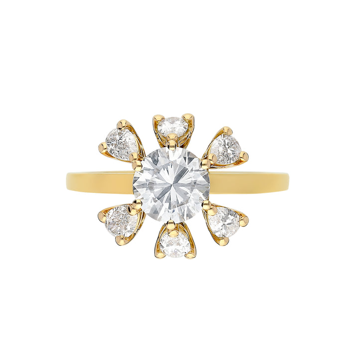Delfina Delettrez Dancing Diamonds Daisy Ring