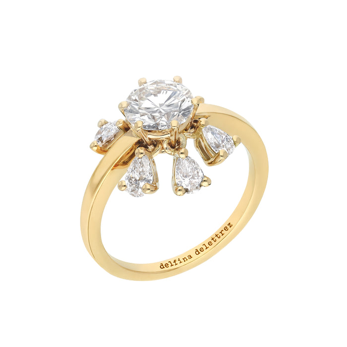 Delfina Delettrez Dancing Diamonds Daisy Ring