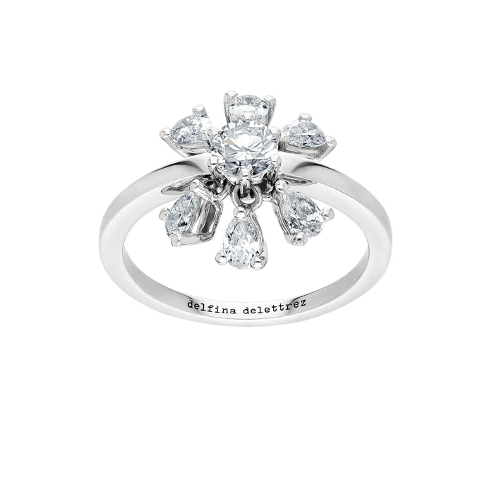 Delfina Delettrez Dancing Diamonds Daisy Ring