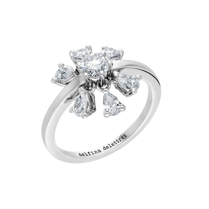 Delfina Delettrez Dancing Diamonds Daisy Ring