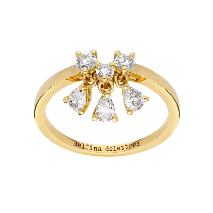 Delfina Delettrez Dancing Diamonds Ring