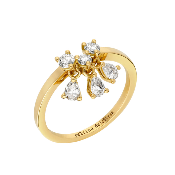 Delfina Delettrez Dancing Diamonds Ring