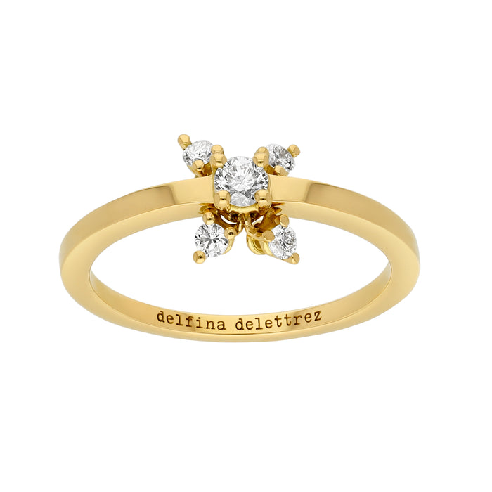 delfina delettrez Dancing Diamonds ring
