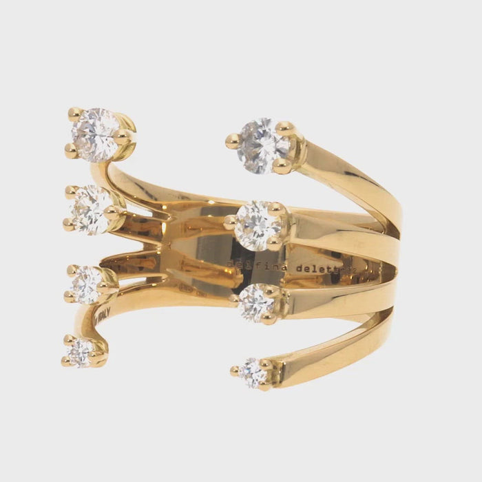 Delfina Delettrez Degradè Dots Ring