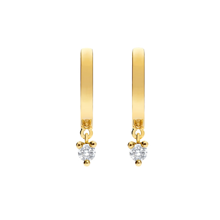 Delfina Delettrez Diamond Huggies