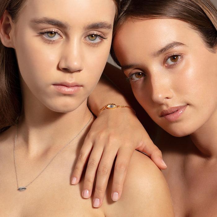 Delfina Delettrez Diamond Lips Chain