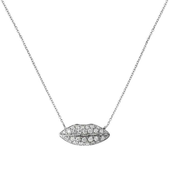 delfina delettrez Diamond Lips chain
