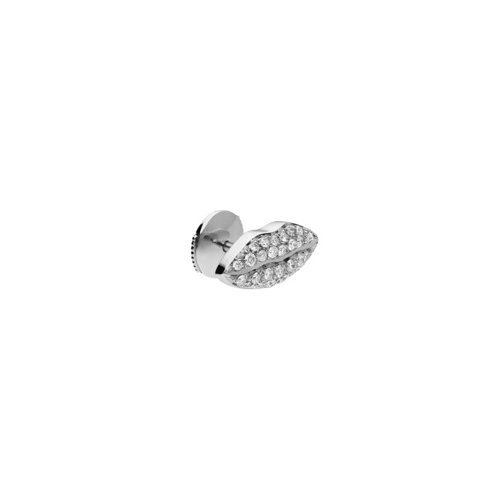 Delfina Delettrez Diamond Lips Stud Earring