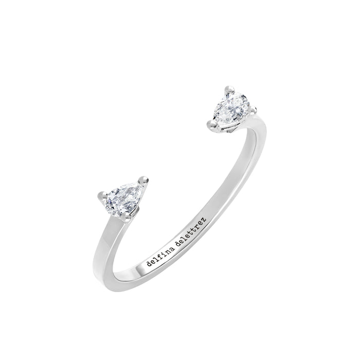 Delfina Delettrez Dots Drop Ring