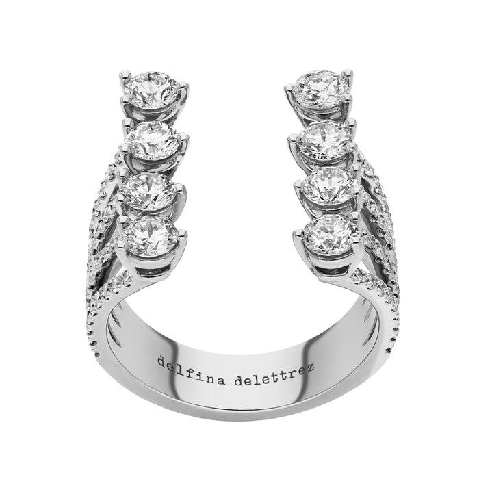 Delfina Delettrez Dots Pavè Ring