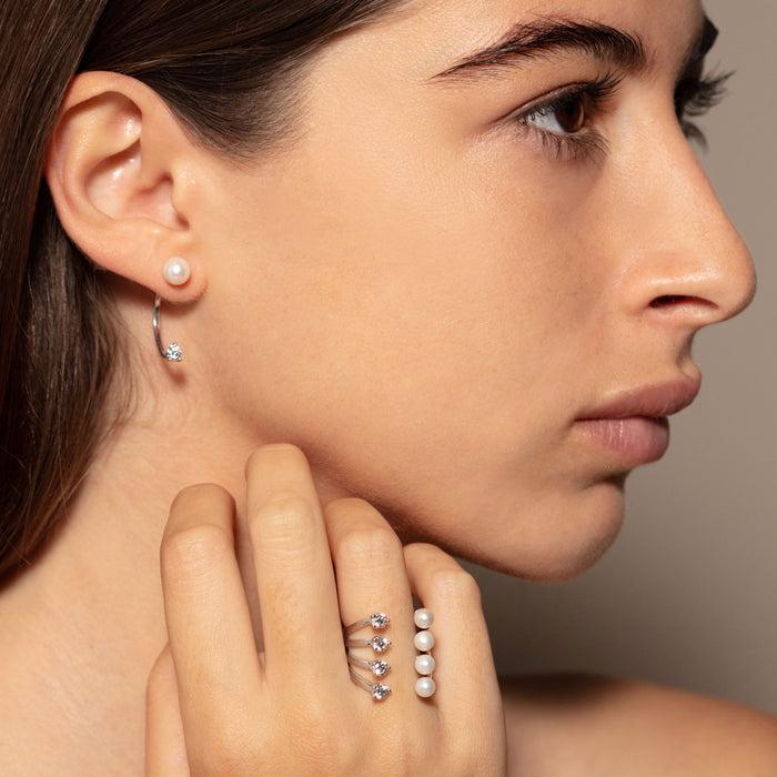 Delfina Delettrez Dots Pearl Ring