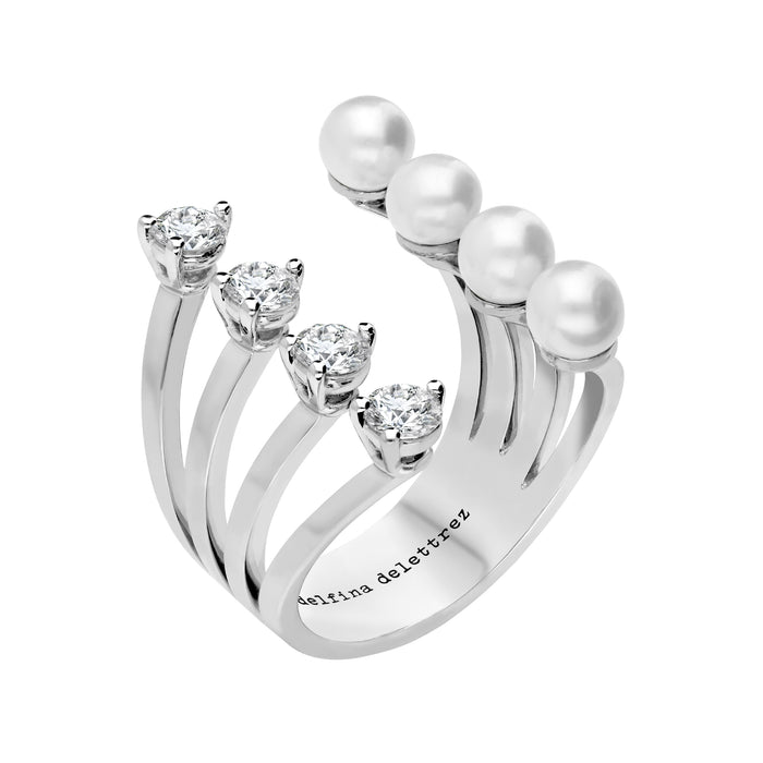 Delfina Delettrez Dots Pearl Ring