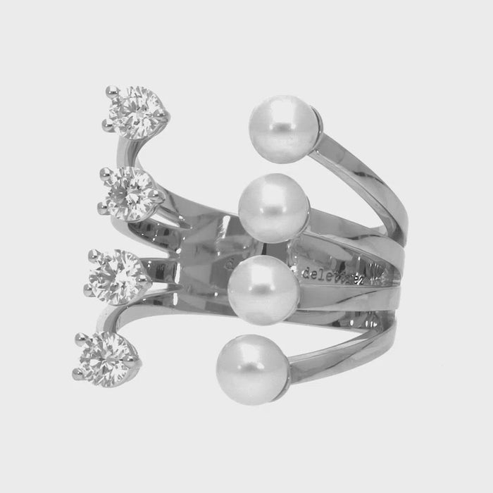 Delfina Delettrez Dots Pearl Ring