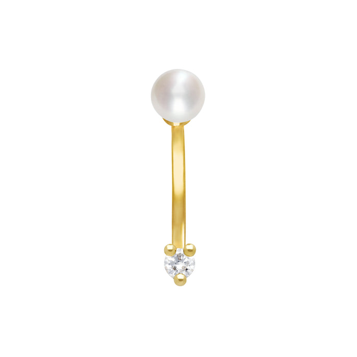 Delfina Delettrez Dots Piercing Earring