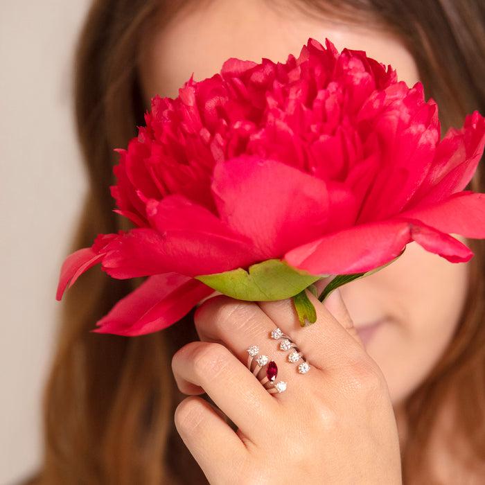Delfina Delettrez DOTS Ruby Ring