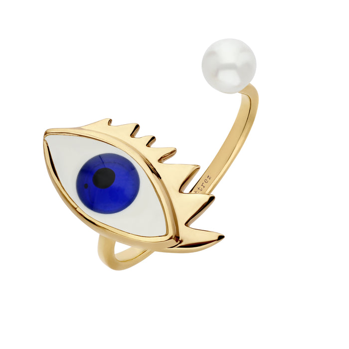Delfina Delettrez Eye Piercing Ring