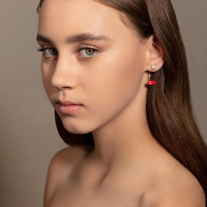 Delfina Delettrez Lips Piercing Earring