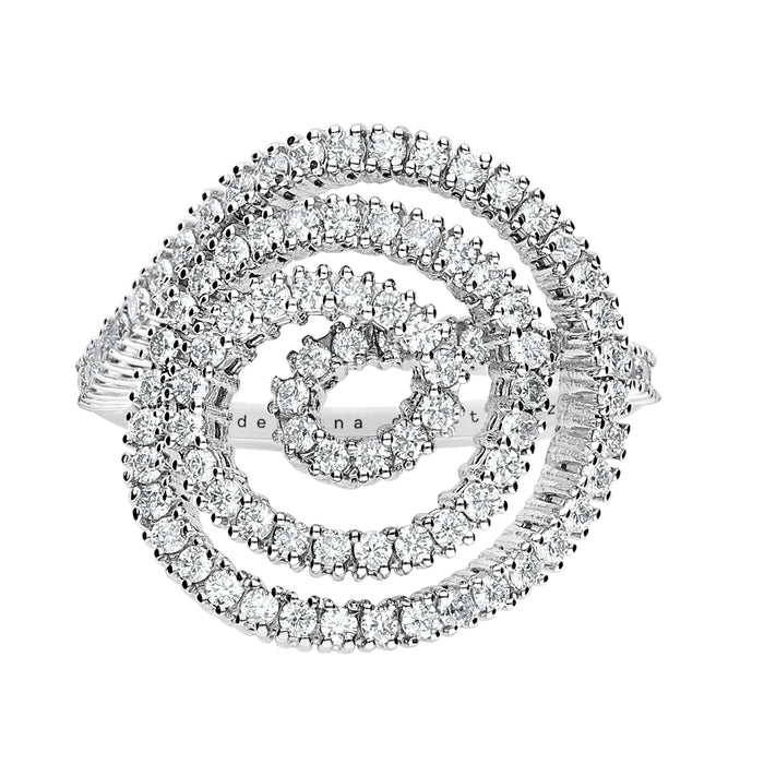 Delfina Delettrez Loop Spiral Ring