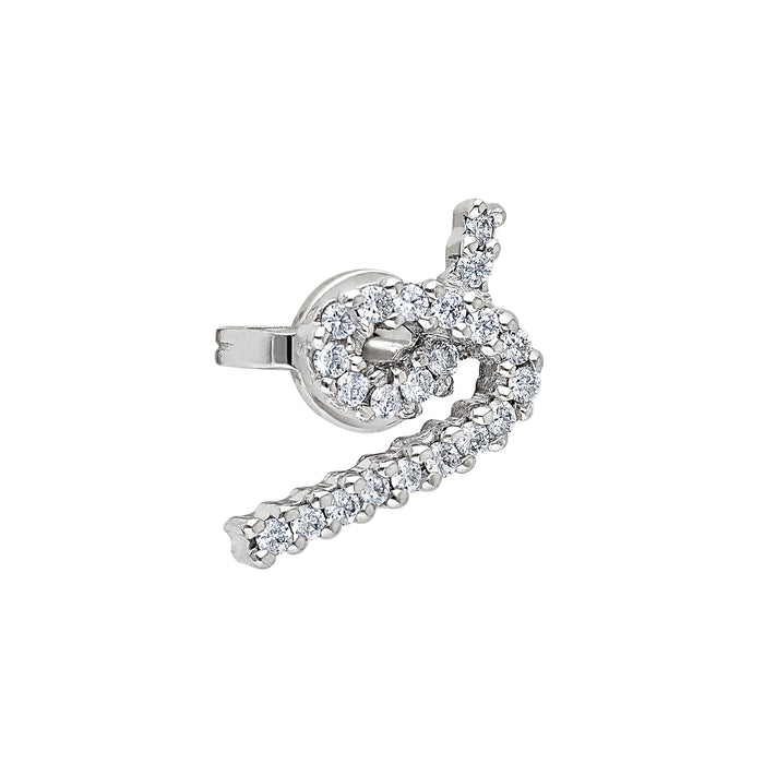 Delfina Delettrez Loop Stud Earring