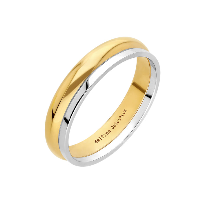 delfina delettrez Man wedding band