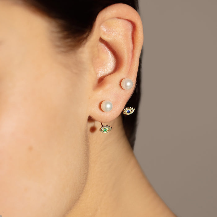 Delfina Delettrez Micro Eye Piercing Earring